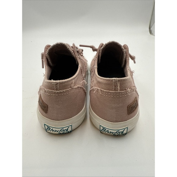 Blowfish Maxine Women's Lace Canvas Sneakers Pink Smoked Sz 8.5 - Picture 1 of 8